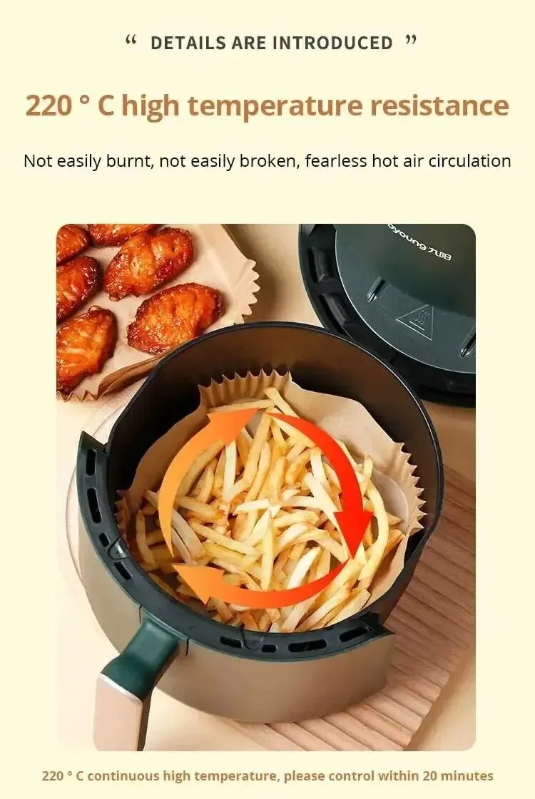 Air Fryer Backpapier 50stk